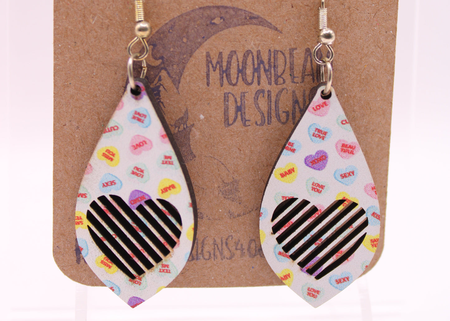 Conversation hearts Earrings