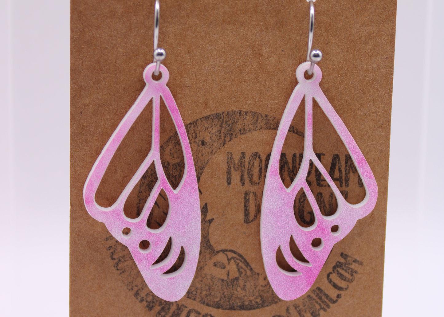 Pink tie dye Earrings