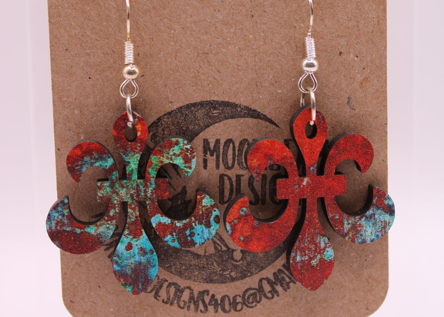 Rust Earrings