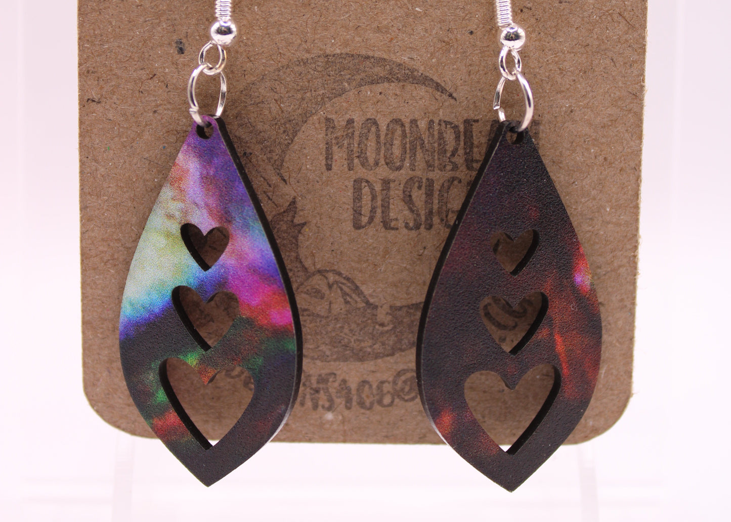 Rainbow Swirl Earrings