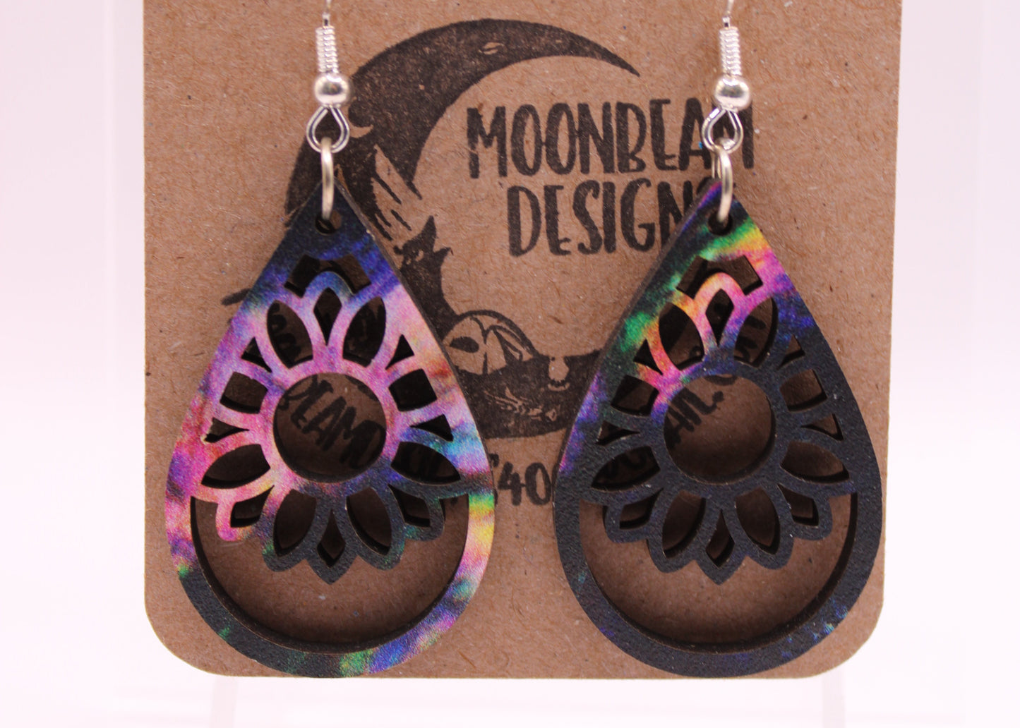 Rainbow Swirl Earrings