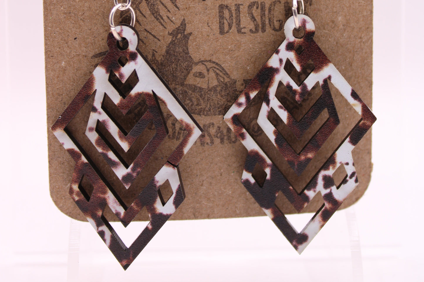 Cowhide Earrings