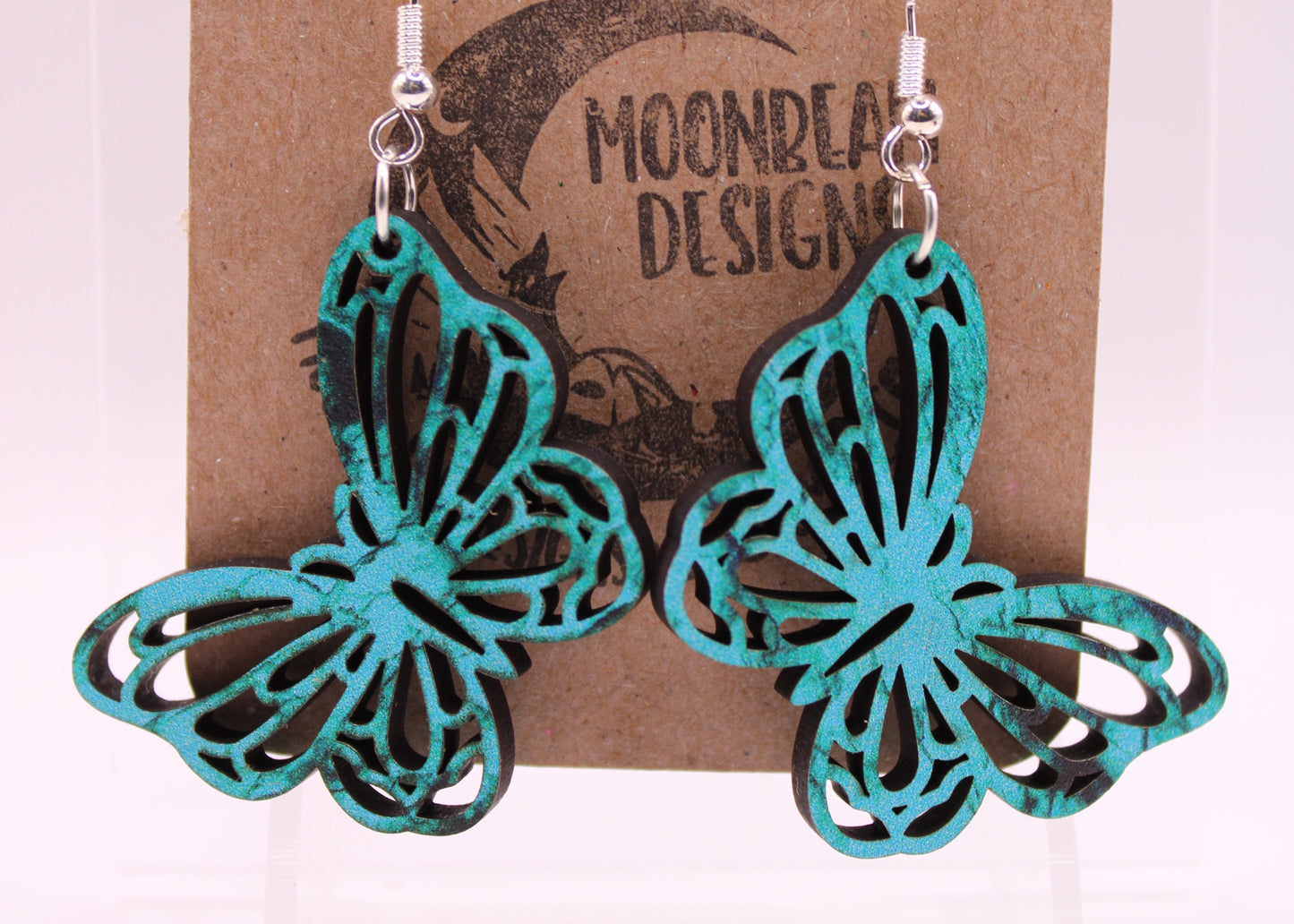 Teal Earrings