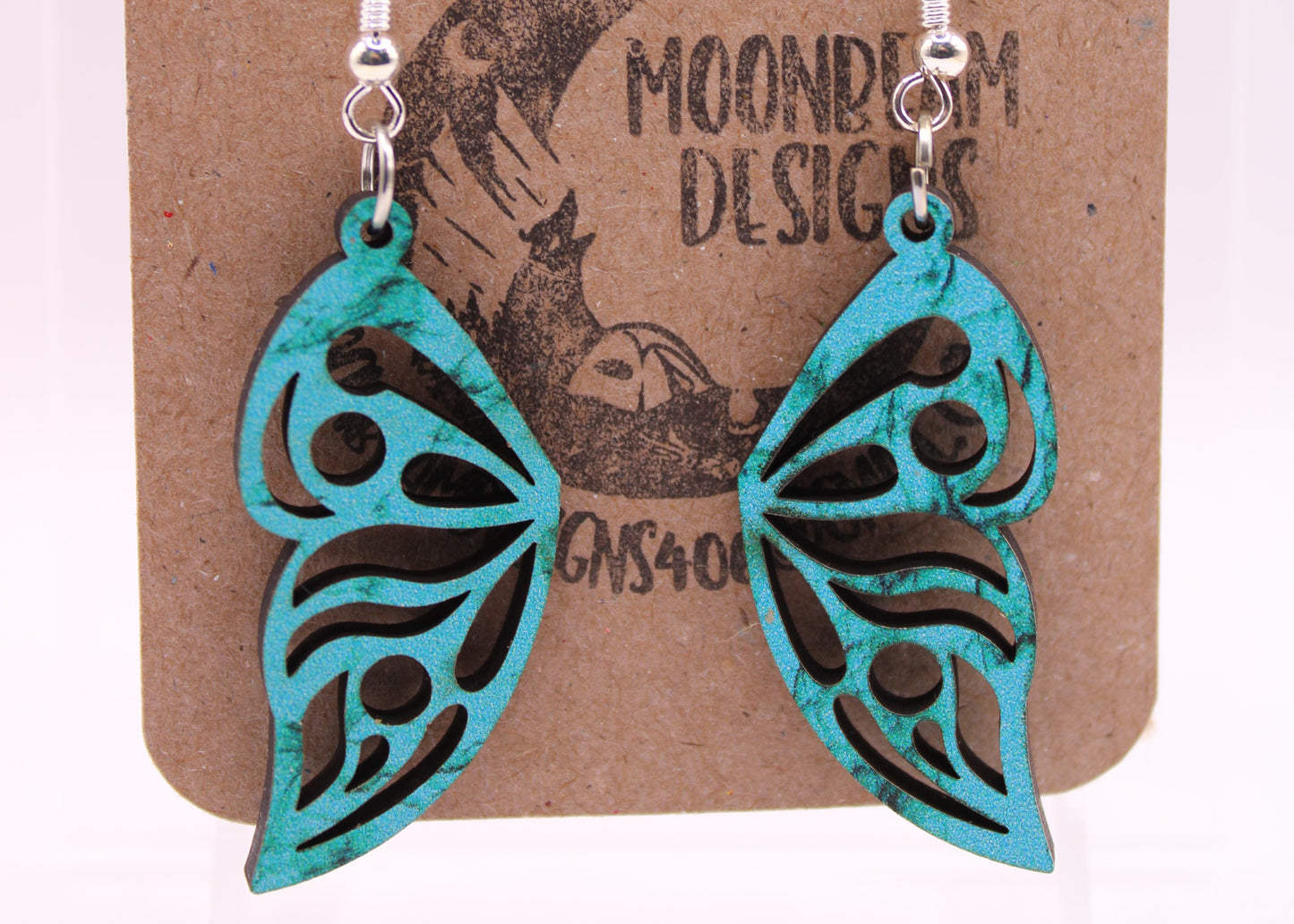 Teal Earrings