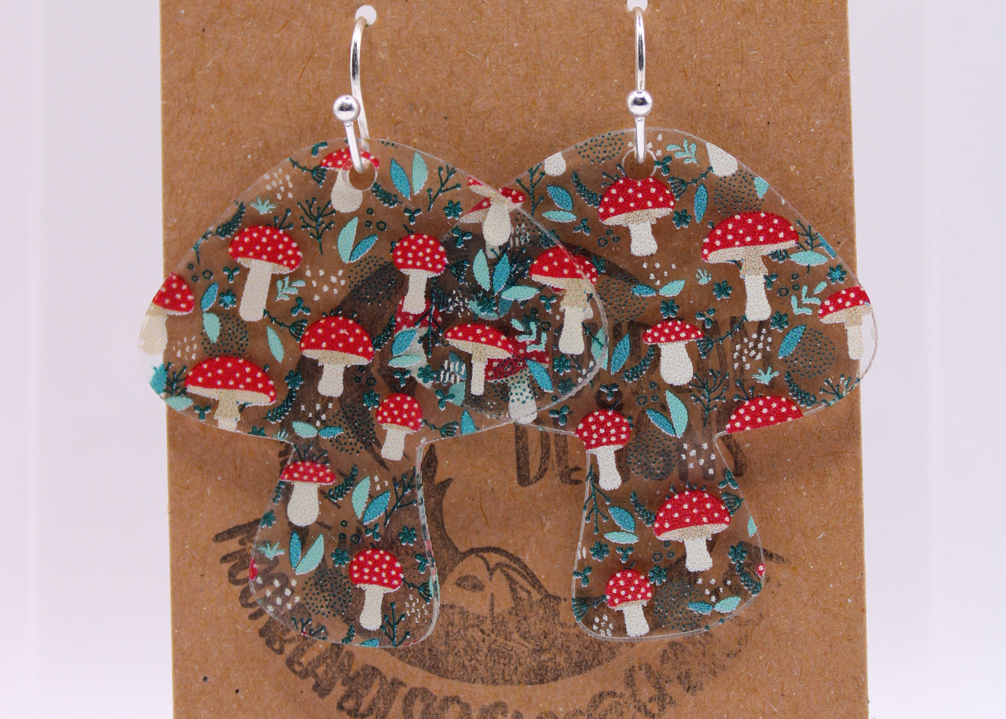 Mushroom Earrings
