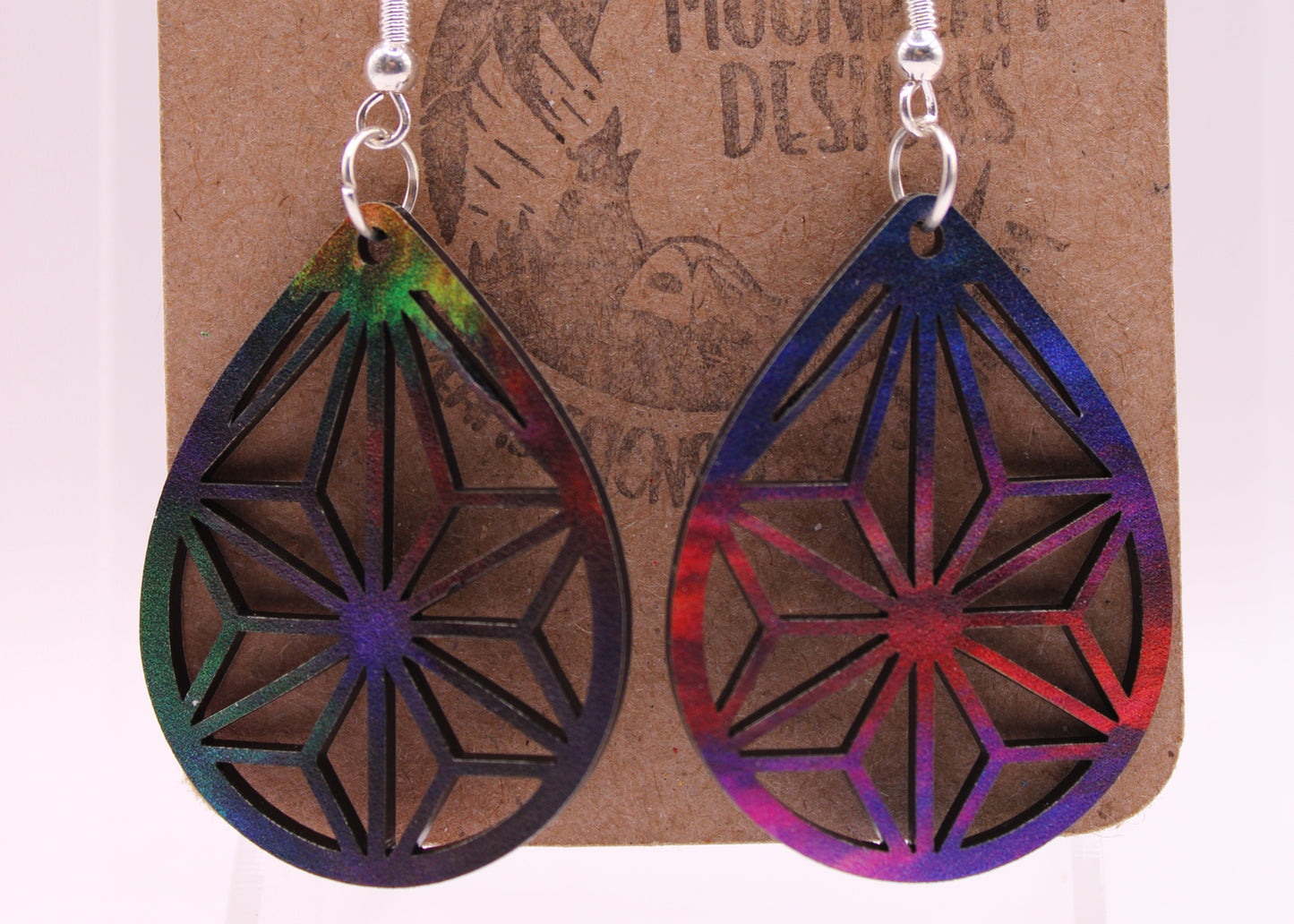 Rainbow Swirl Earrings