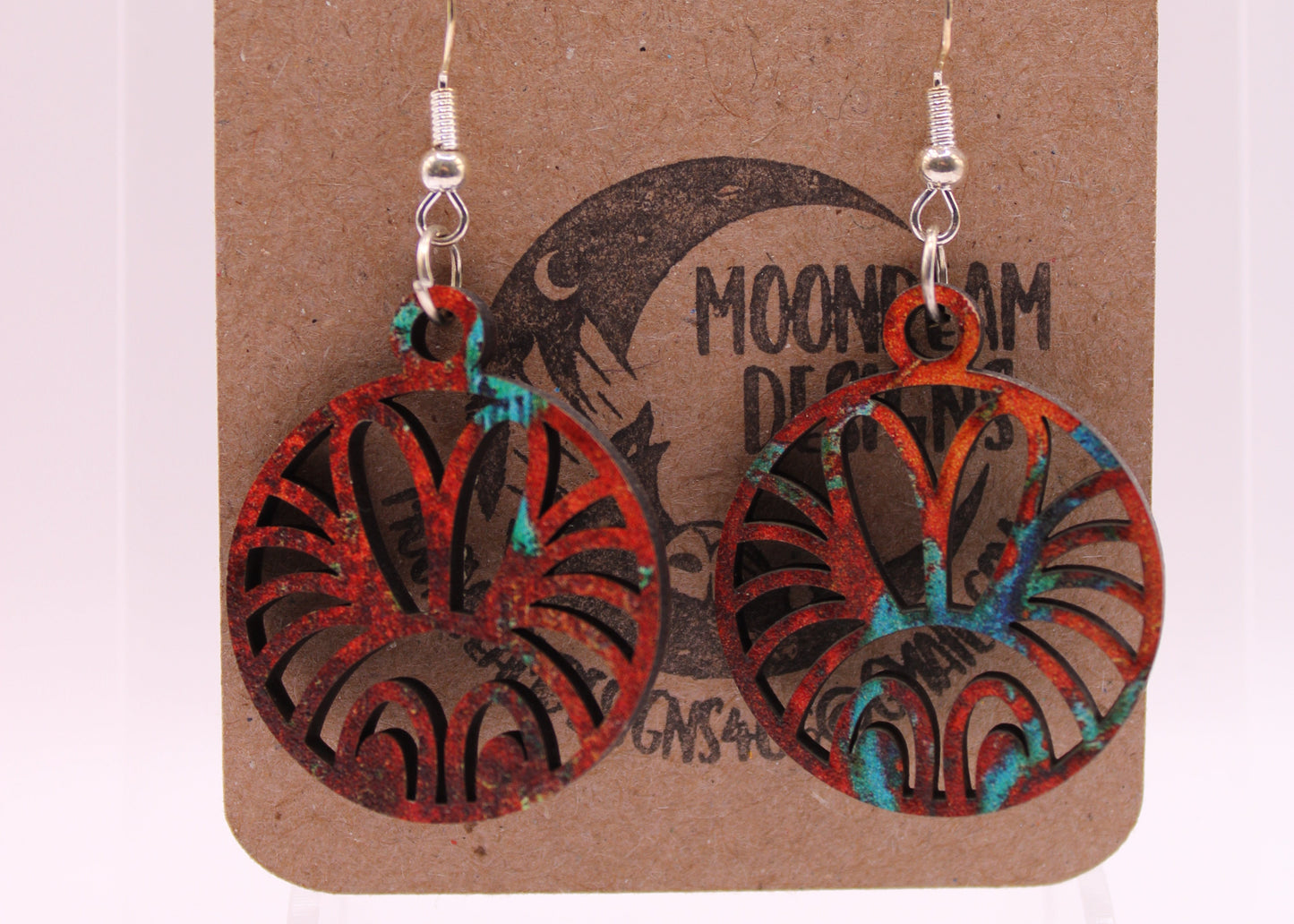 Rust Earrings