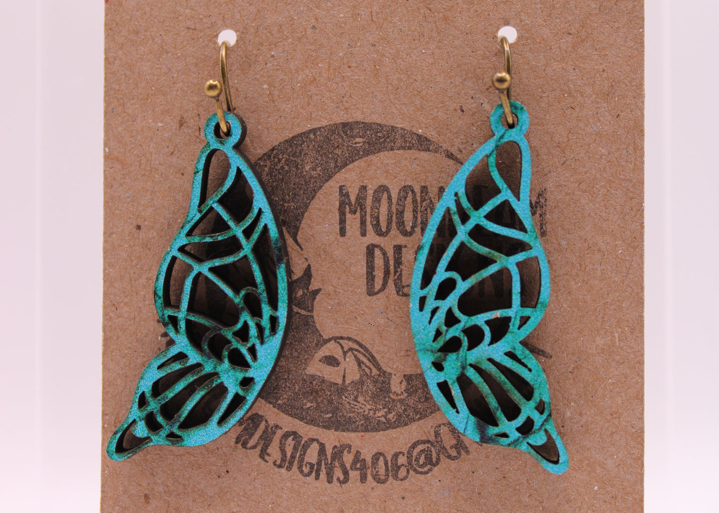 Teal Earrings