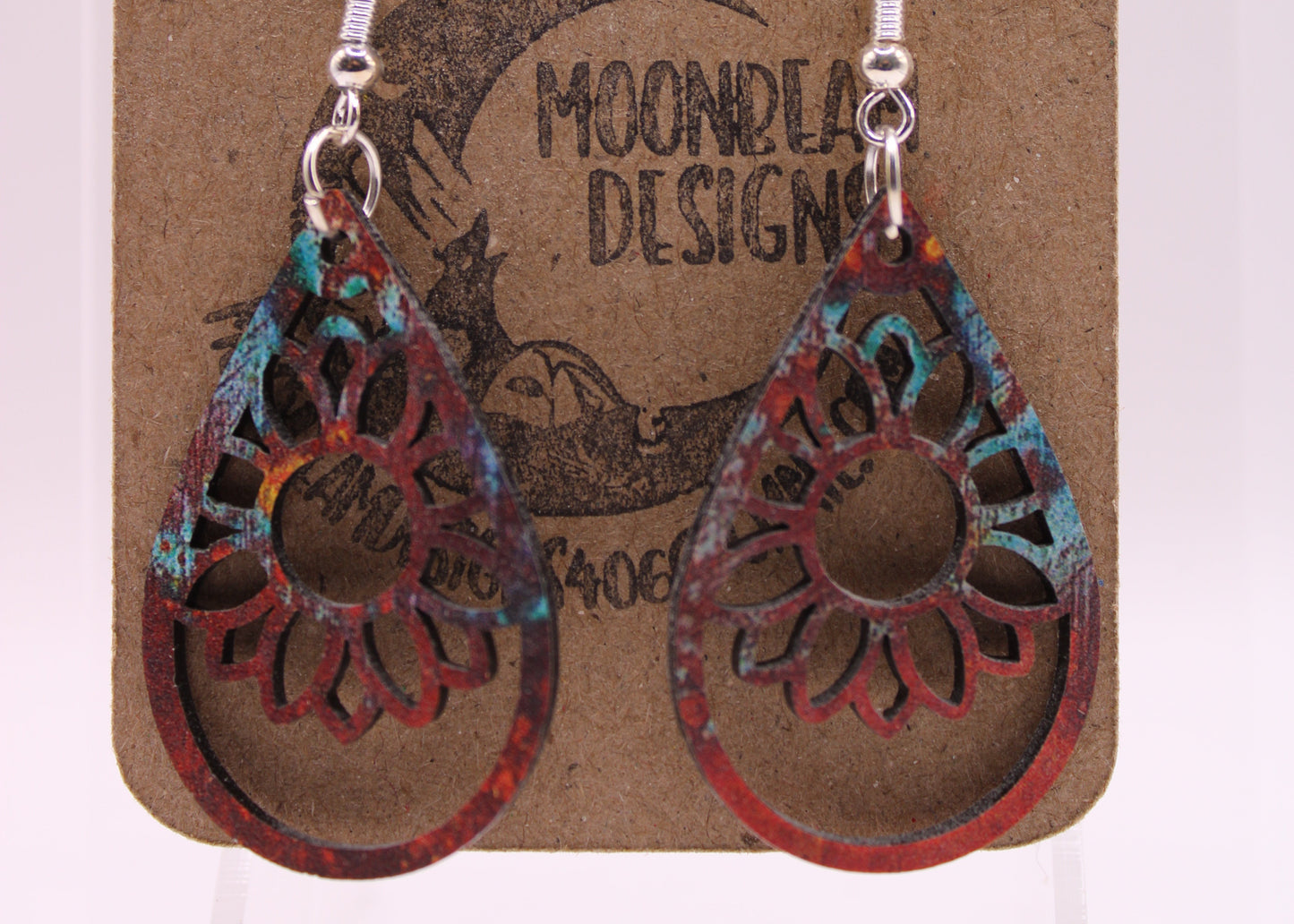 Rust Earrings