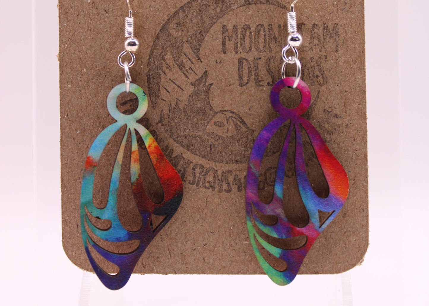 Rainbow Swirl Earrings