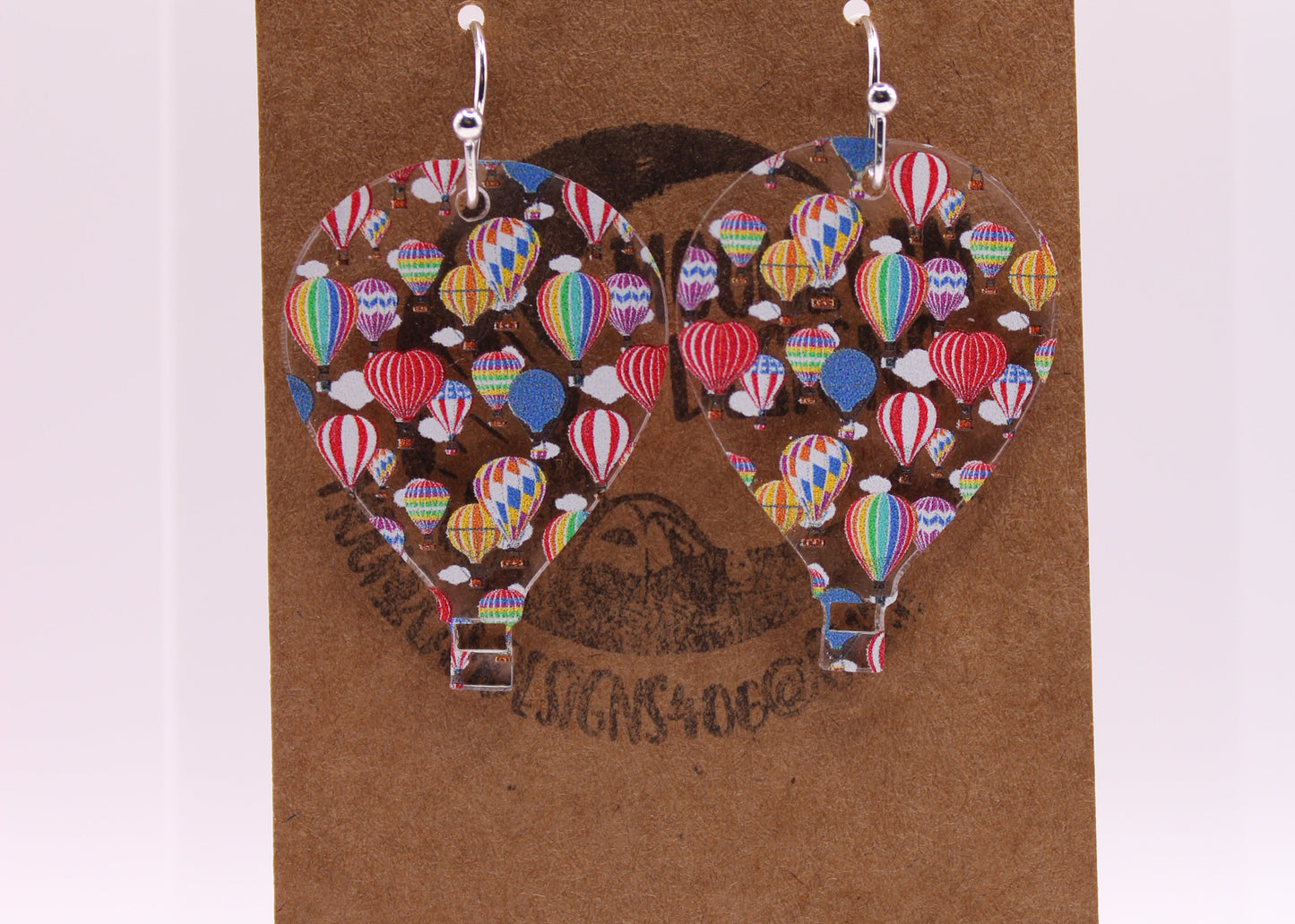 Hot Air Balloon Earrings