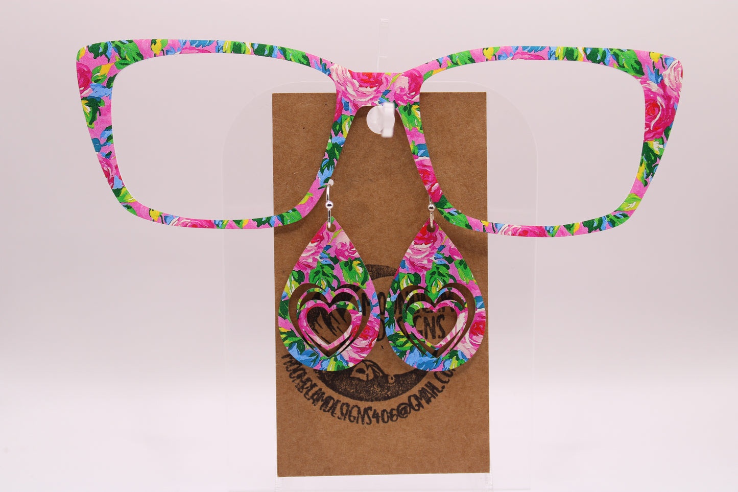 Preppy Rose Topper With Earrings