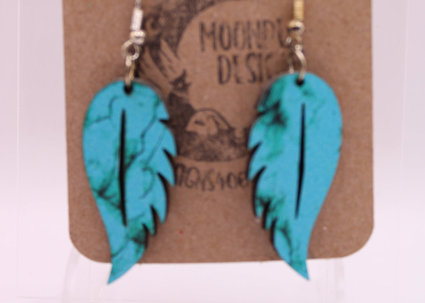 Teal Earrings