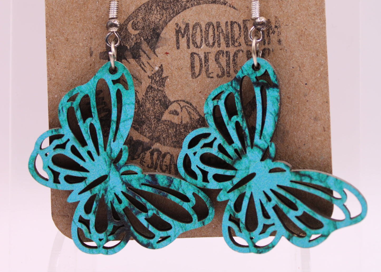 Teal Earrings