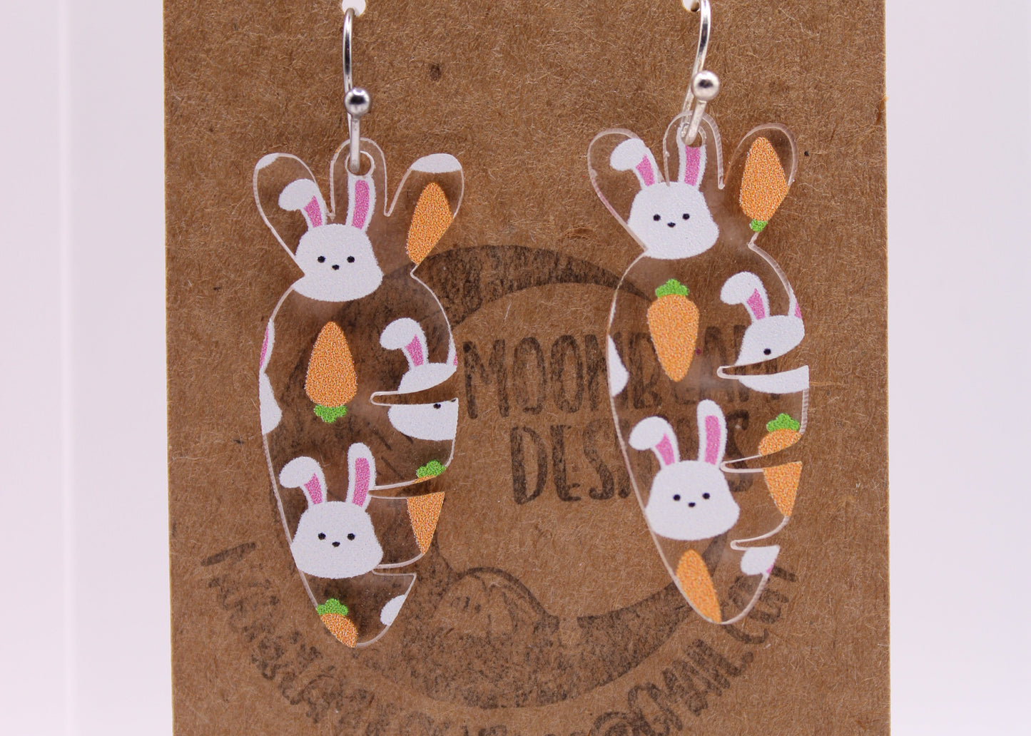 Bunnies & Carrots Earrings