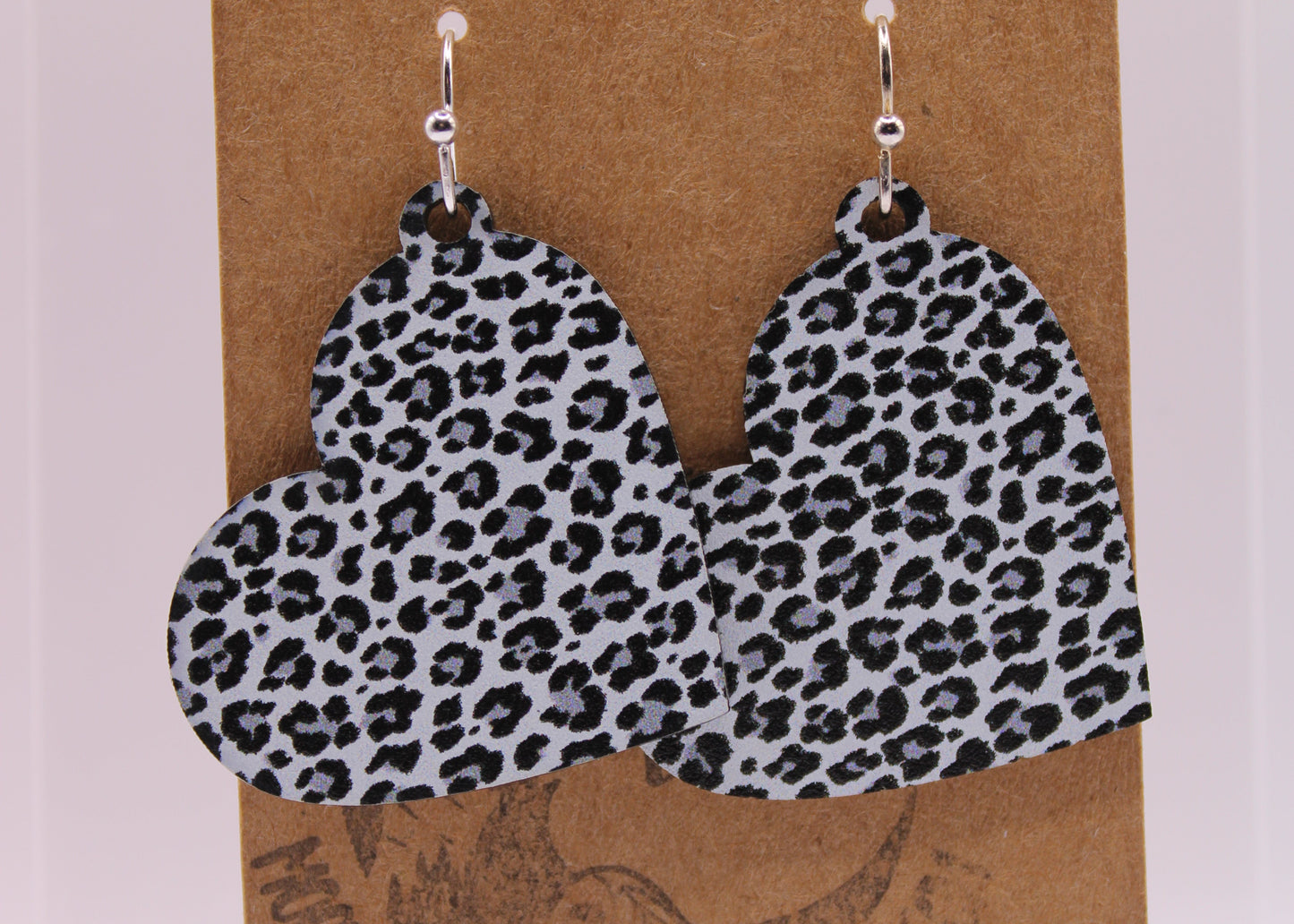 Snow Leopard Earrings