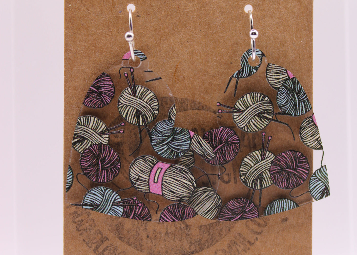 Yarn Earrings