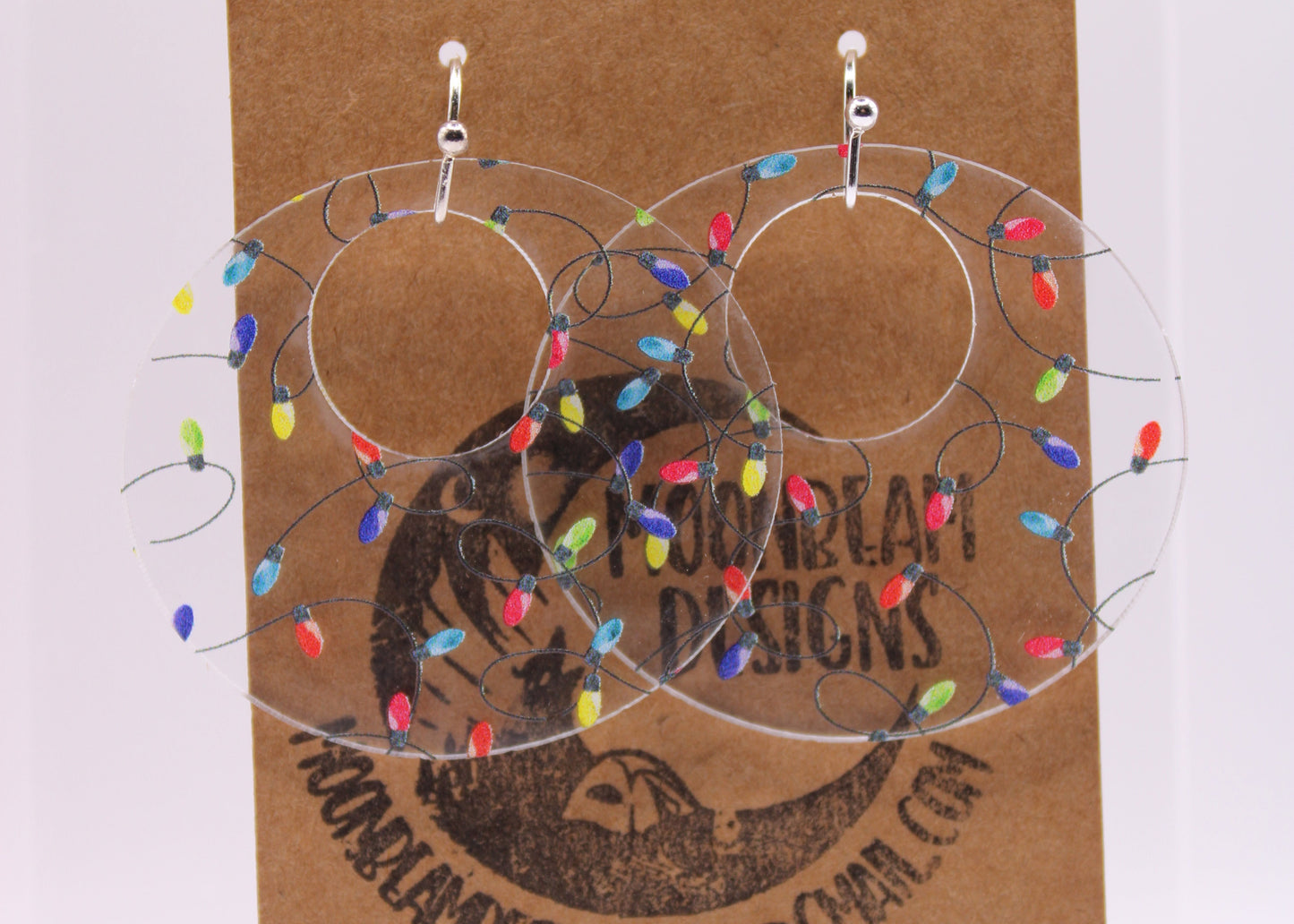 Christmas lights Earrings
