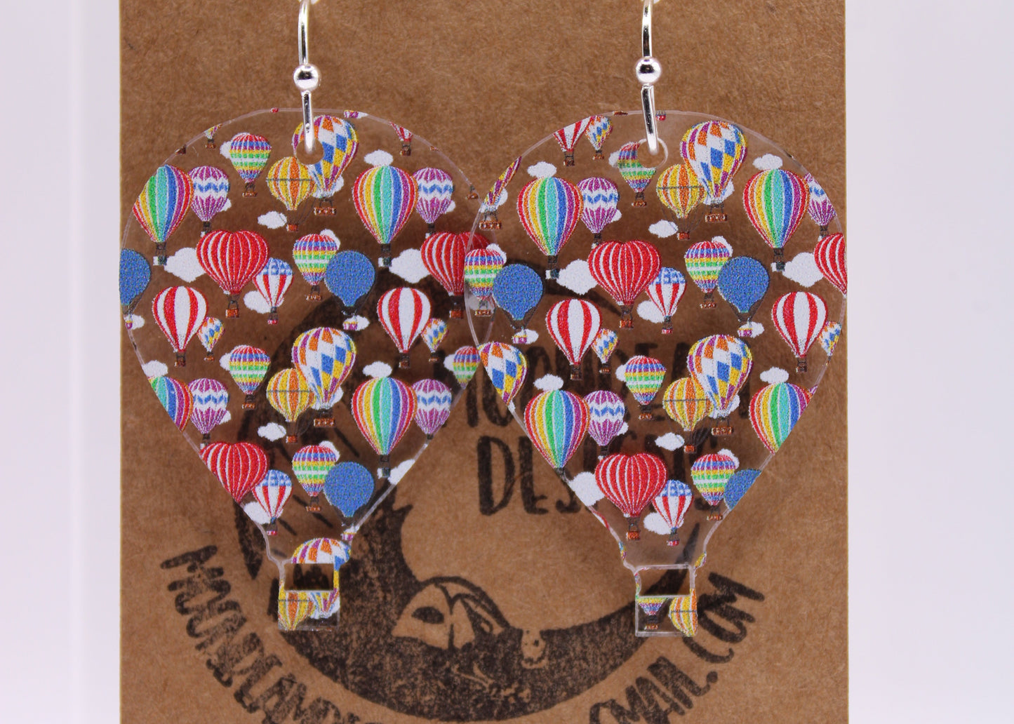 Hot Air Balloon Earrings