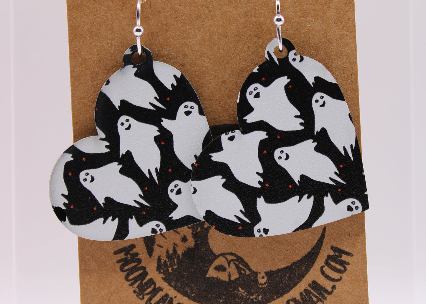Ghost Print Earrings