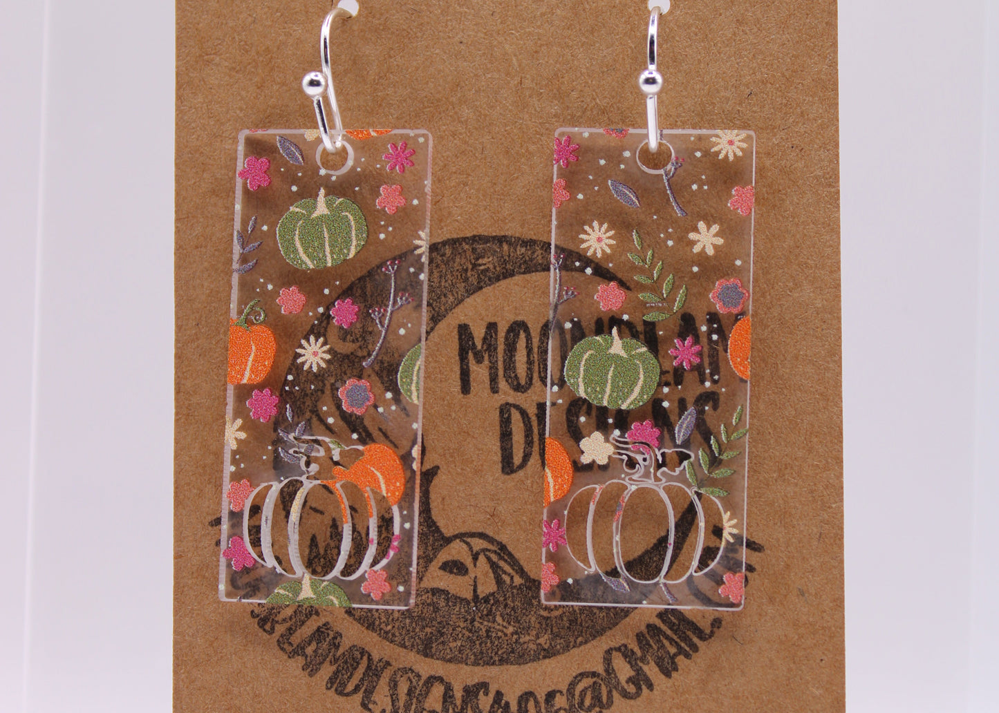 Fall Pumpkin Earrings