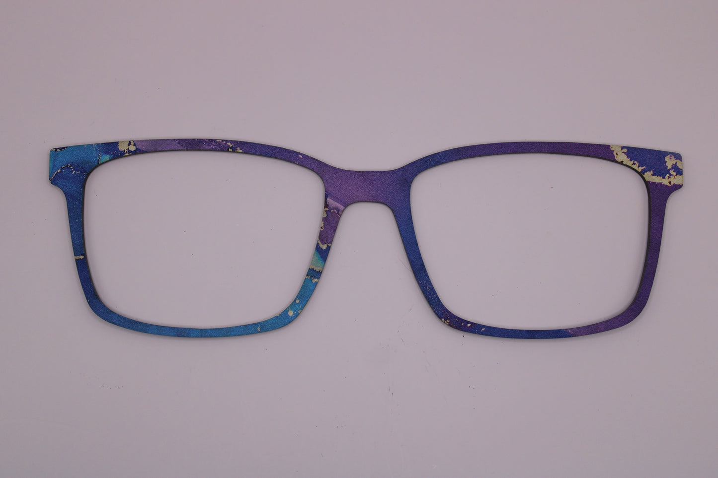 Blue and Purple Swirl Topper