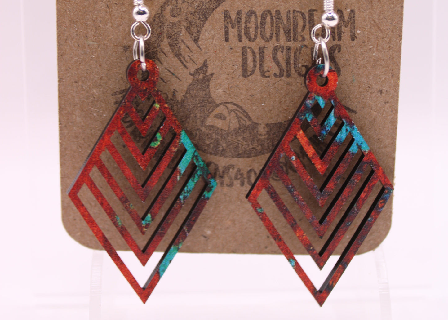 Rust Earrings