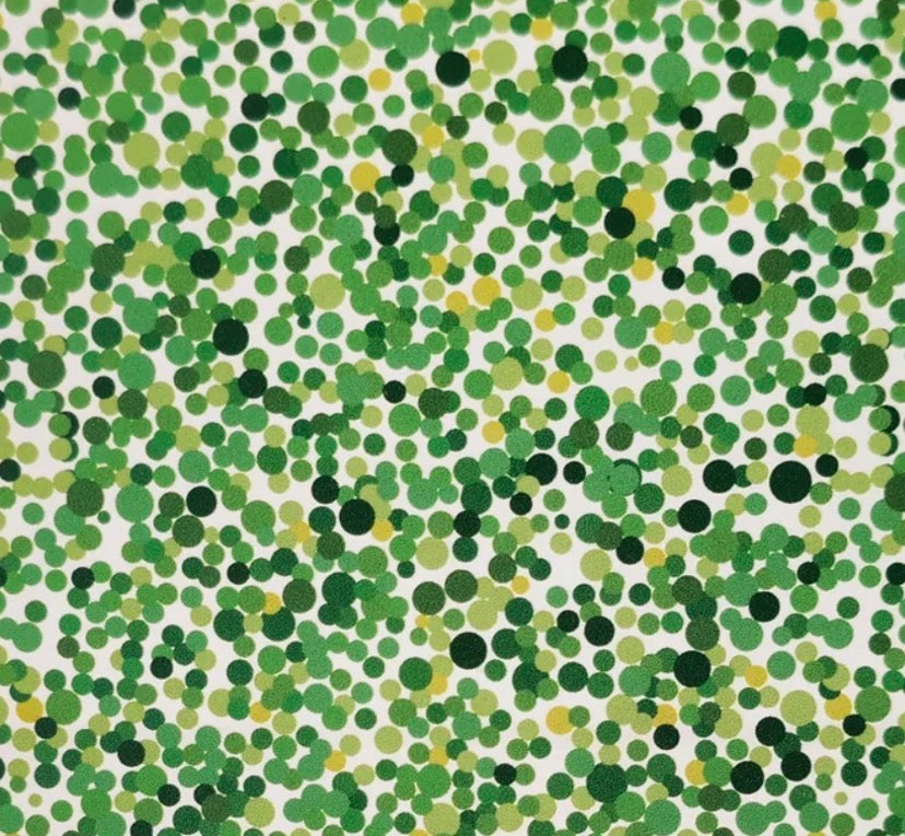 St. Patty dots topper with earrings