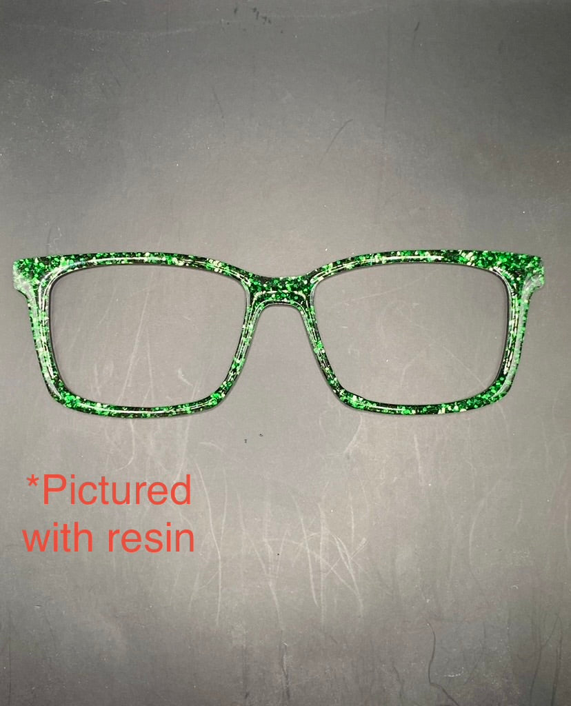 Green glitter Toppers
