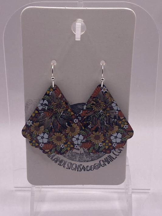 Autumn bouquet earrings