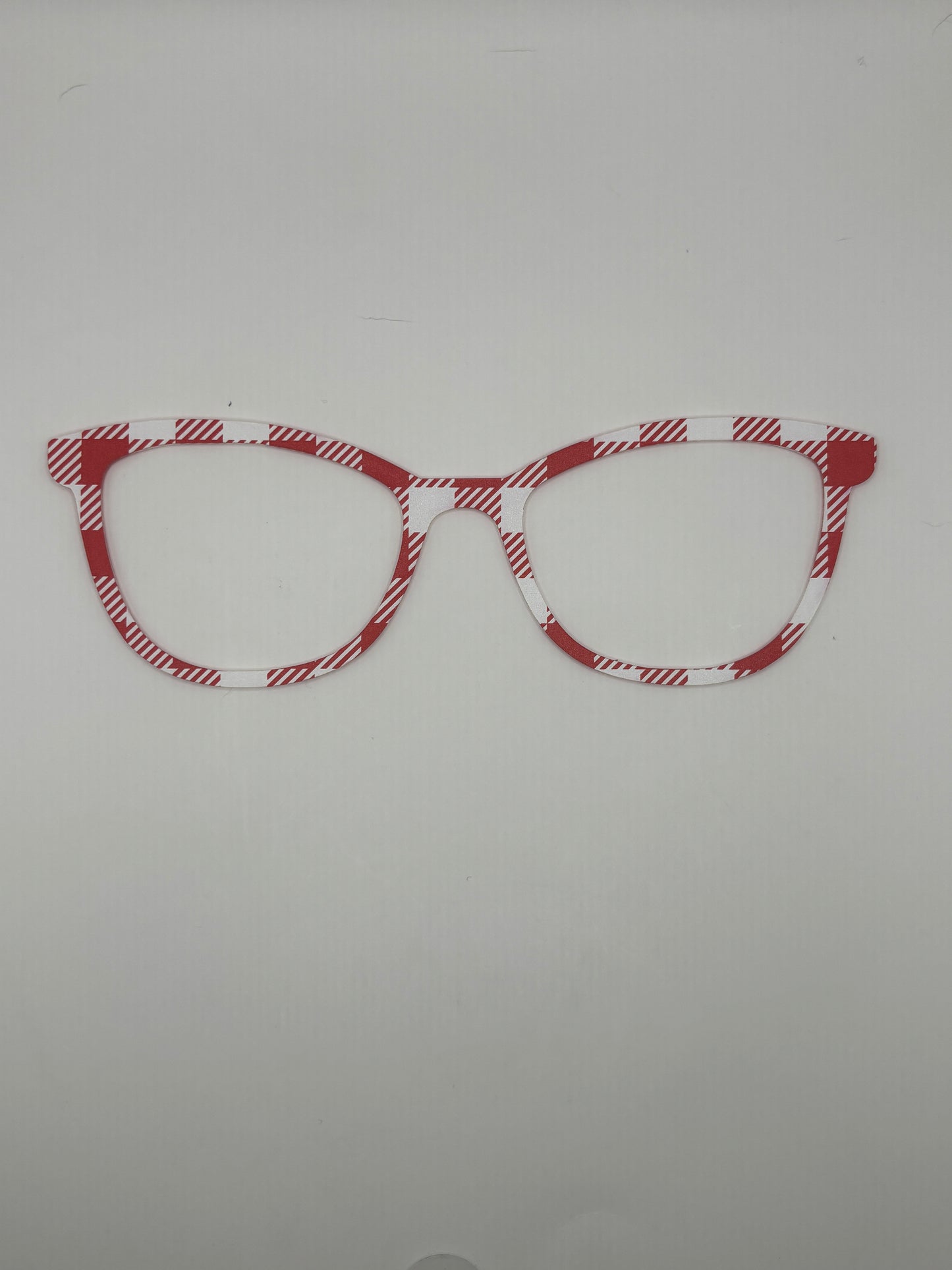 Red gingham topper