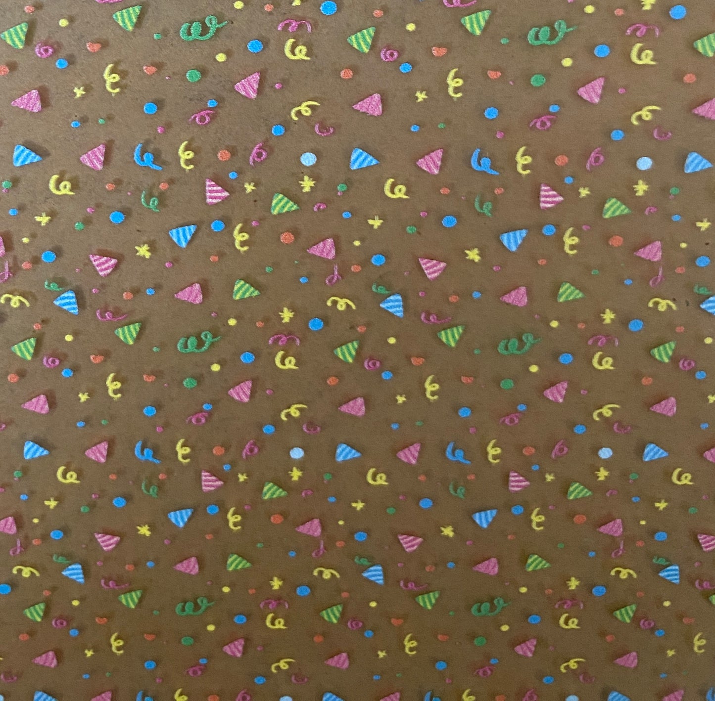 Party confetti Topper (clear)