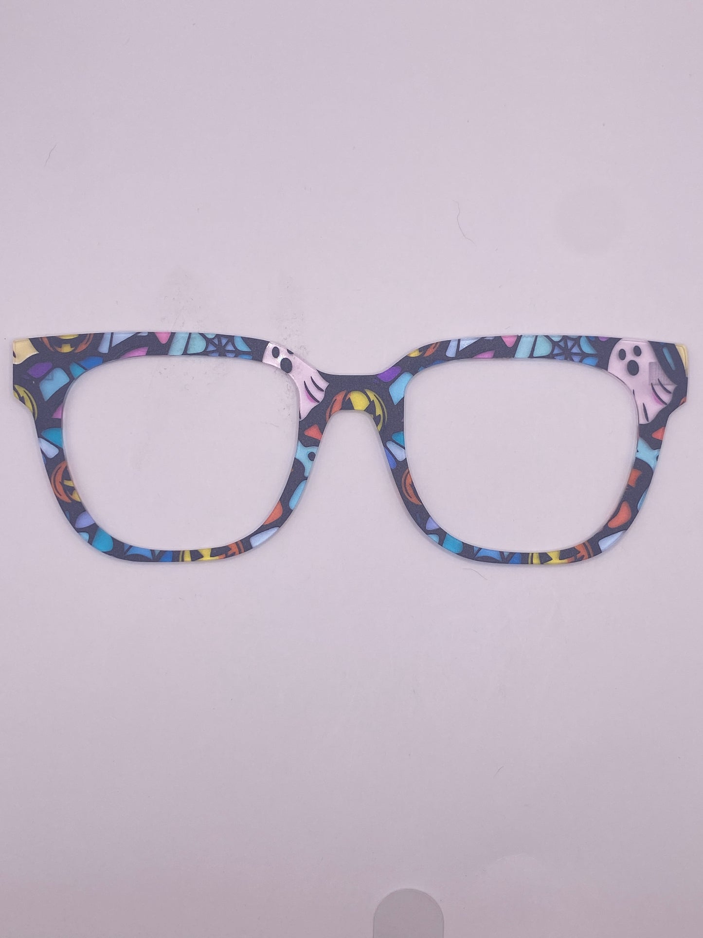 Halloween stained glass topper