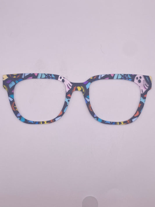 Halloween stained glass topper