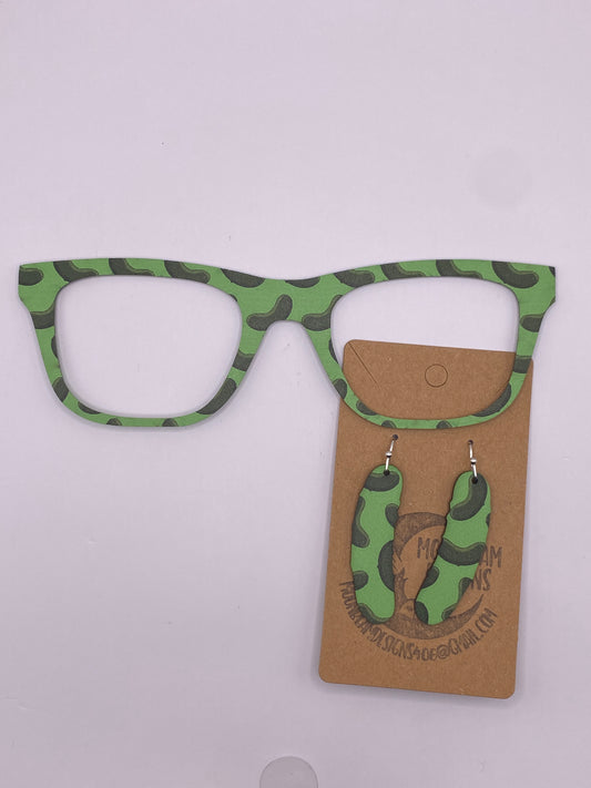 Pickle Topper With Earrings