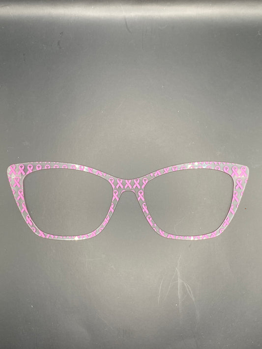 Breast cancer awareness ribbons toppers