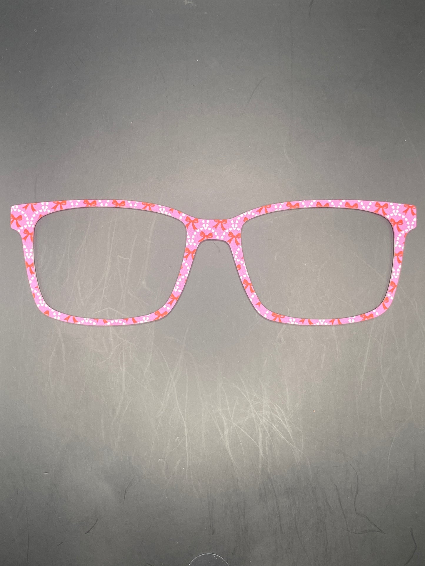 Heart arches & bows topper