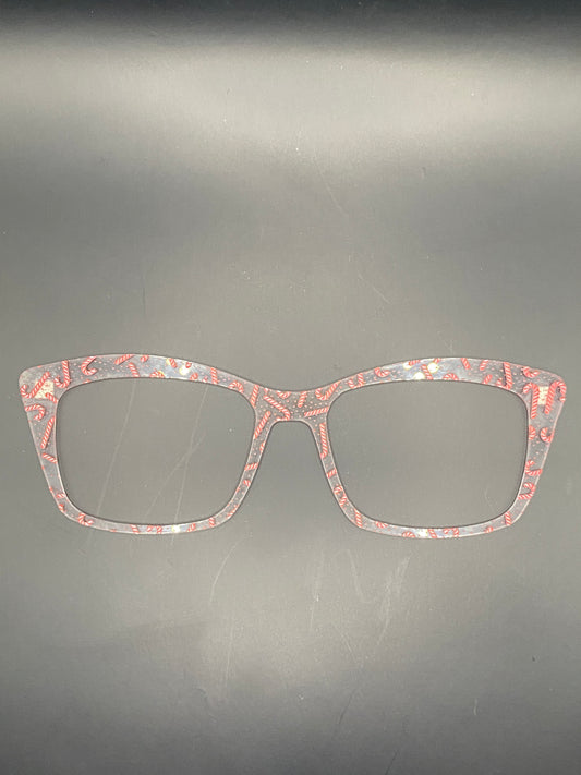 Candy cane topper (clear)