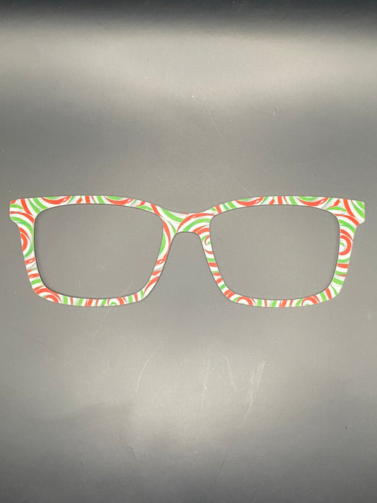 Peppermint swirl topper