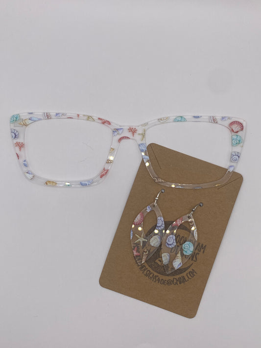 Seashell Topper With Earrings
