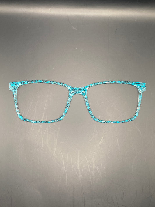 Tooled leather topper