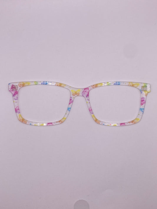 Gradient Butterfly Topper (clear)