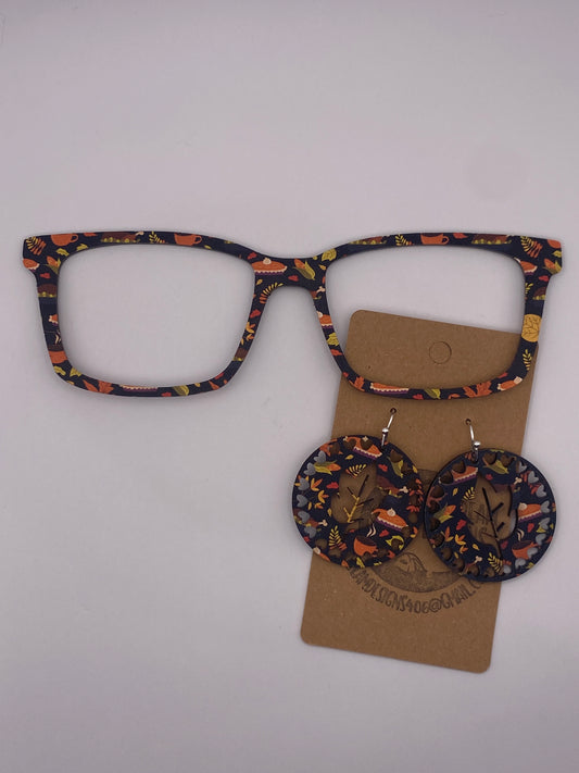 Thanksgiving Topper With Earrings