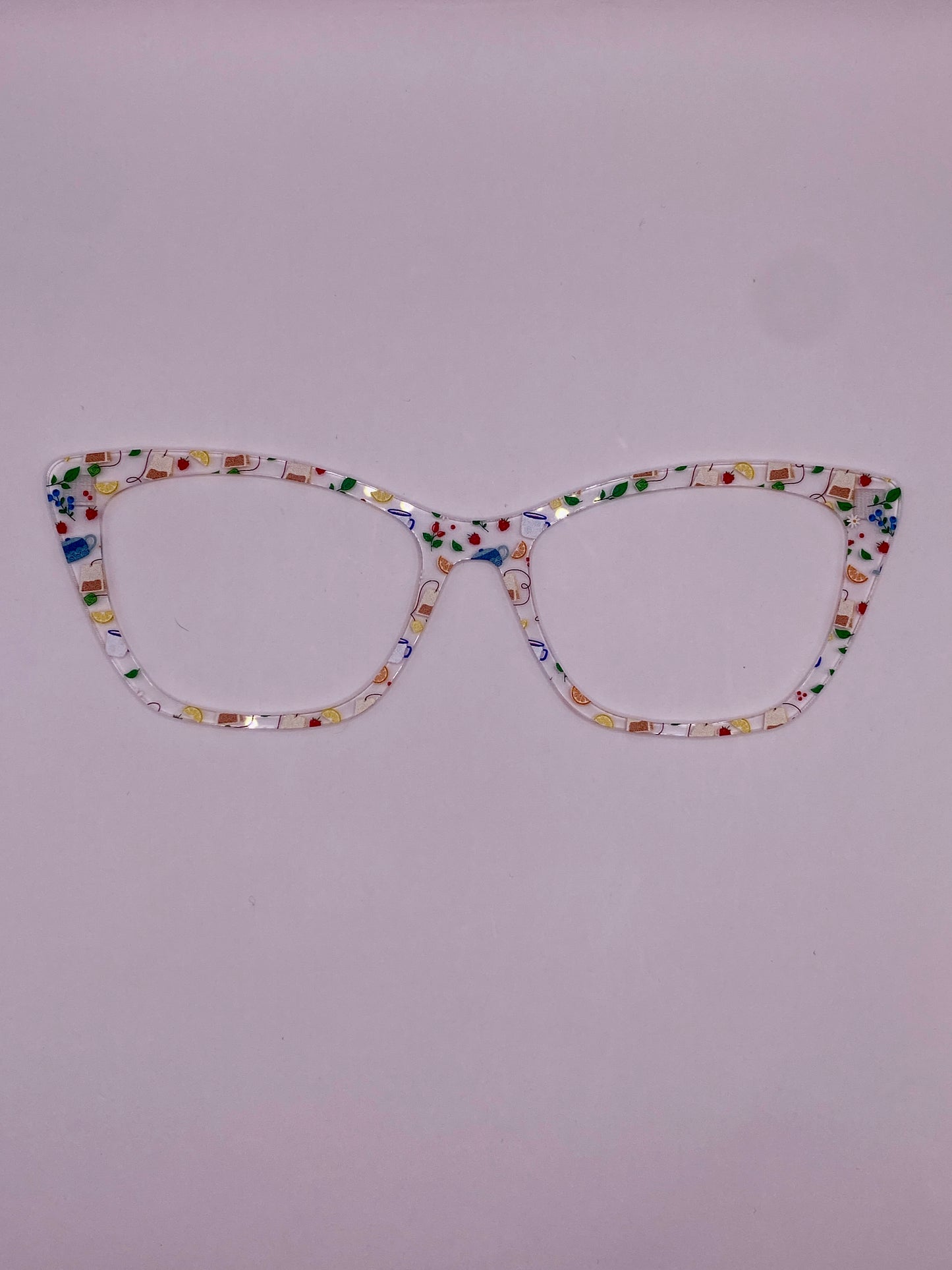 Tea time topper (clear)