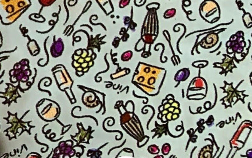 Wine & Cheese topper