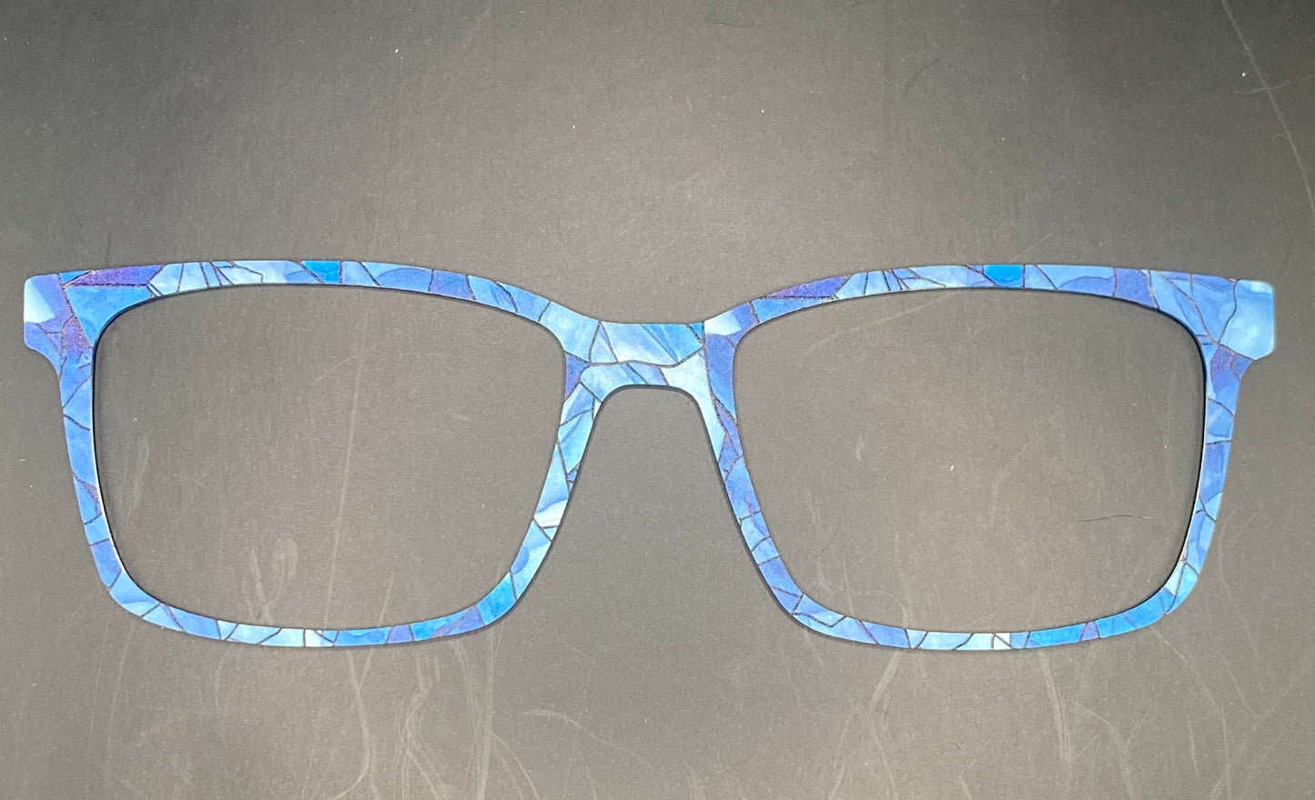 Icy stained glass Topper