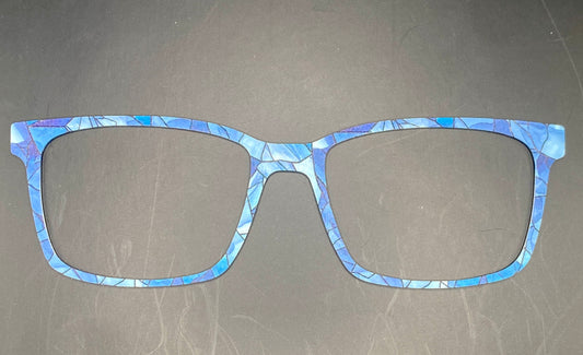 Icy stained glass Topper