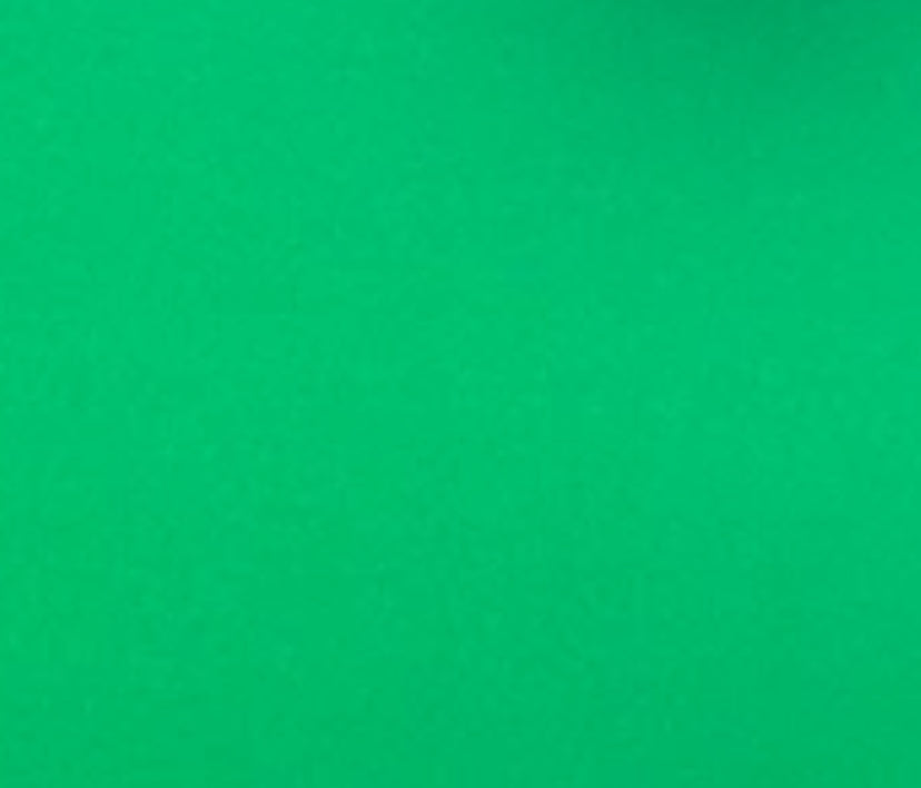 Solid green topper