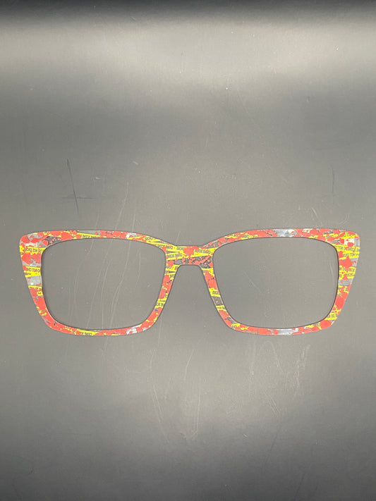 Bloody crime scene topper (clear)