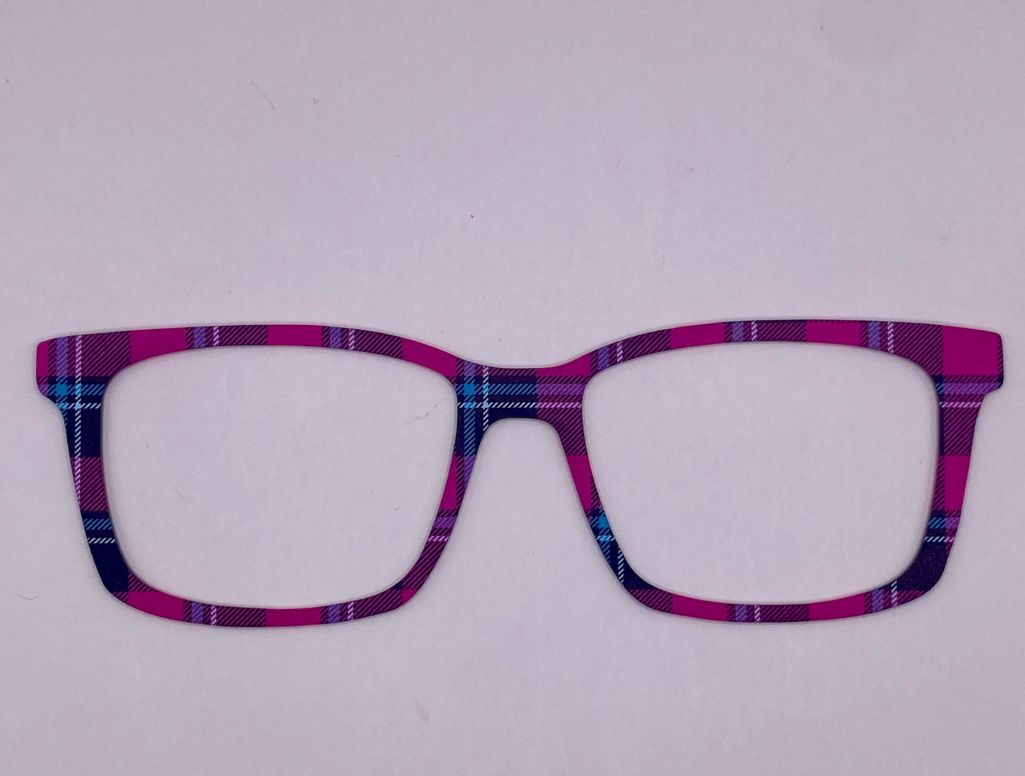 Pink & Blue Plaid Topper